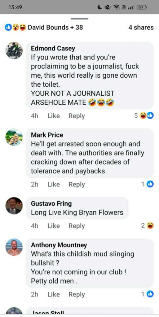 First replies on Andrew Drummond's post